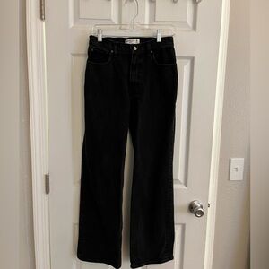 Abercrombie & Fitch 90’s Black Wide Leg Jeans